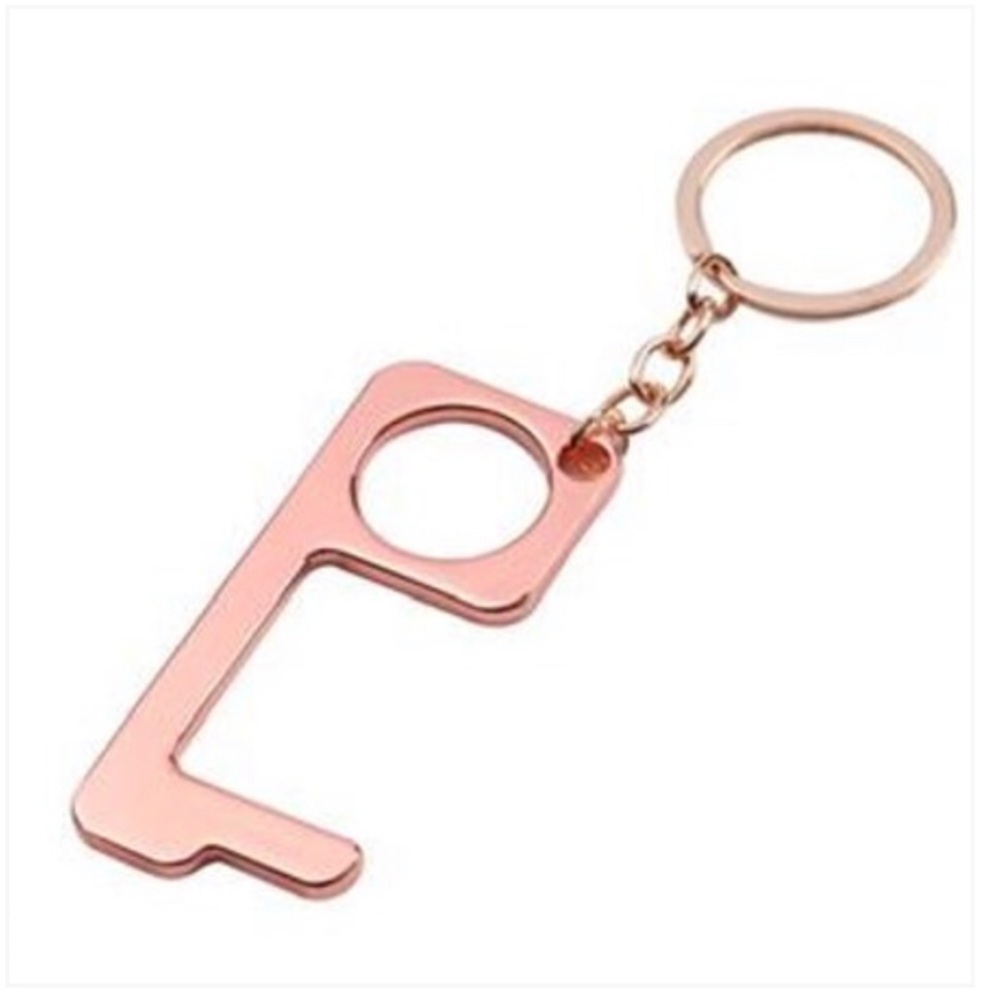 METAL HANDS FREE KEY CHAIN & DOOR OPENER